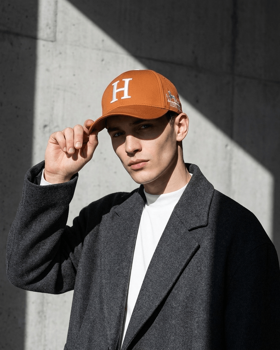casquette H hermes — alternate view