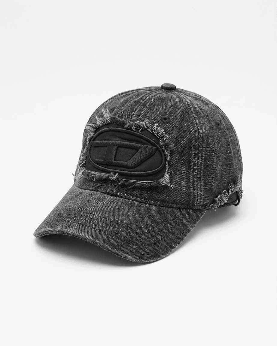 Diesel Denim Noir Délavé Style Vintage