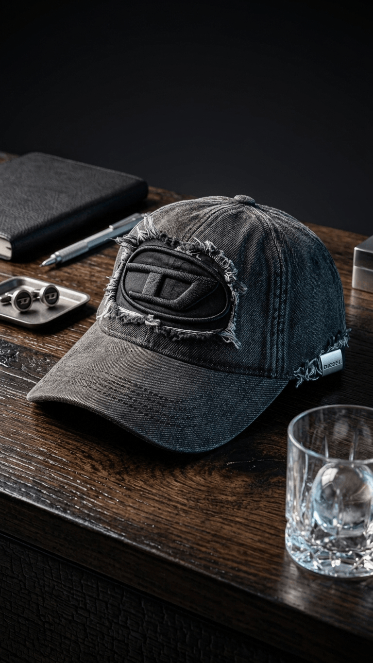 Diesel Denim Noir Délavé Style Vintage — alternate view