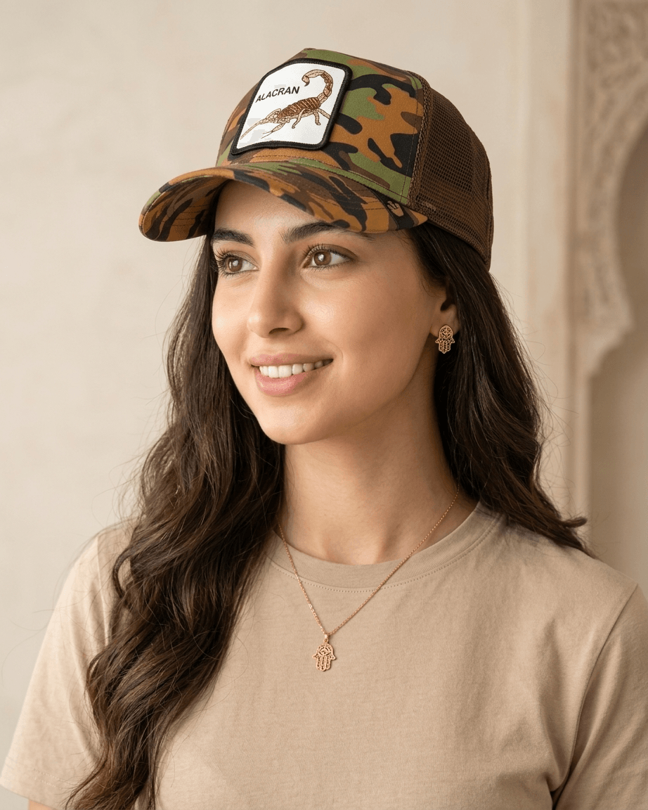 casquette trucker scorpion — alternate view