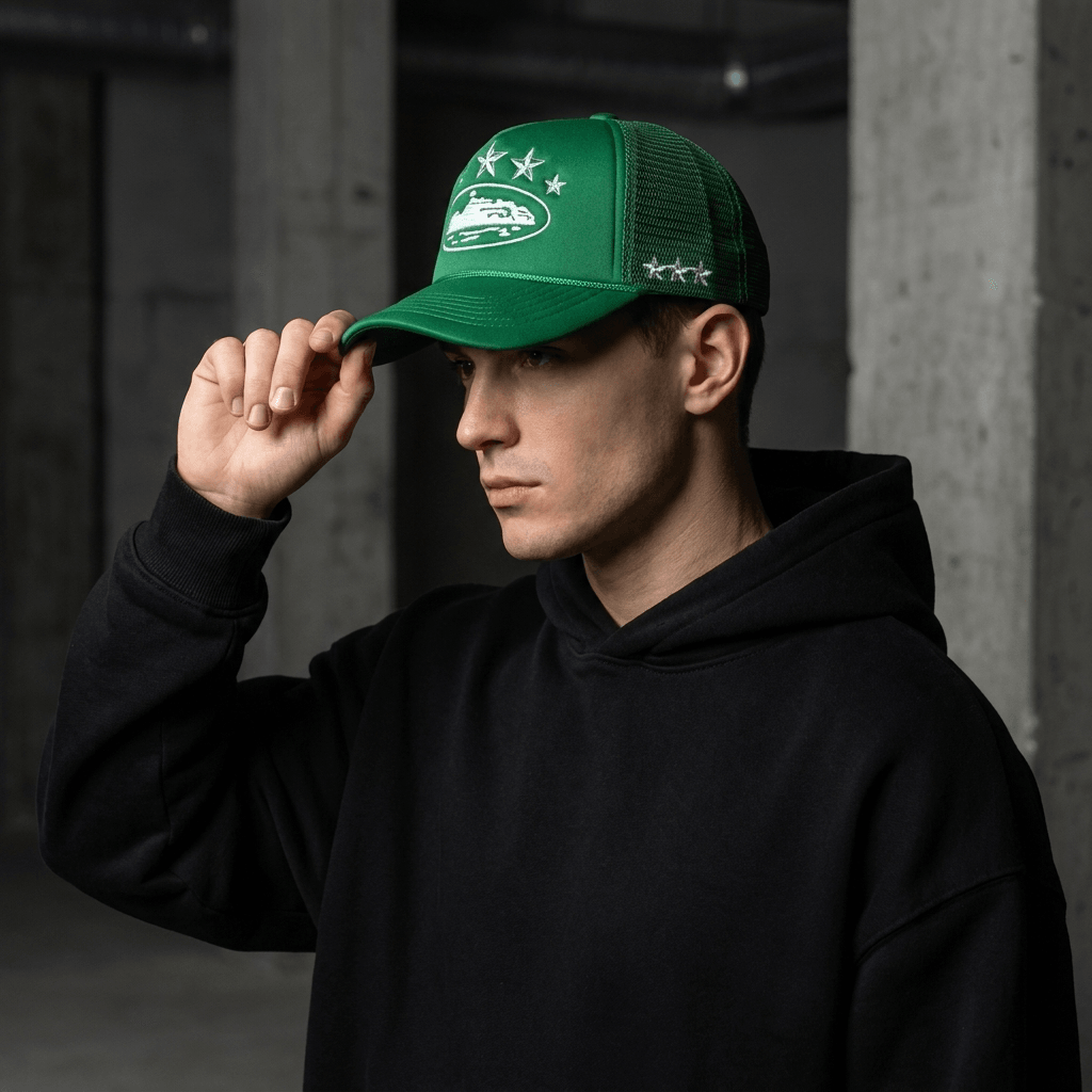 Corteiz green cap